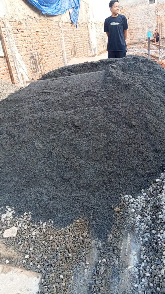 Pasir cor berkualitas untuk bangunan dan pengecoran beton di Jabodetabek