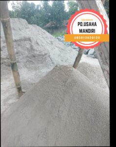 Pasir saring halus dan bersih untuk bahan bangunan dari PD Usaha Mandiri