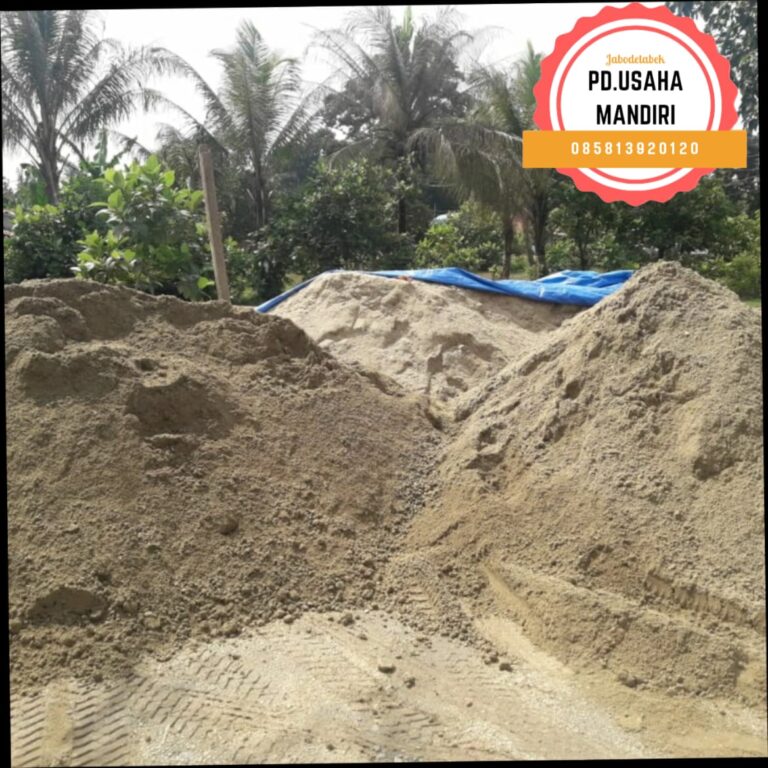 Harga pasir Cilegon per kubik dan per truk untuk bangunan